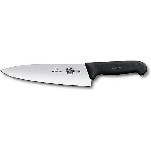 Victorinox Fibrox Pro Chef Victorinox Fibrox Pro Chef\'s Knife, 8-Inch, Black SET of 3